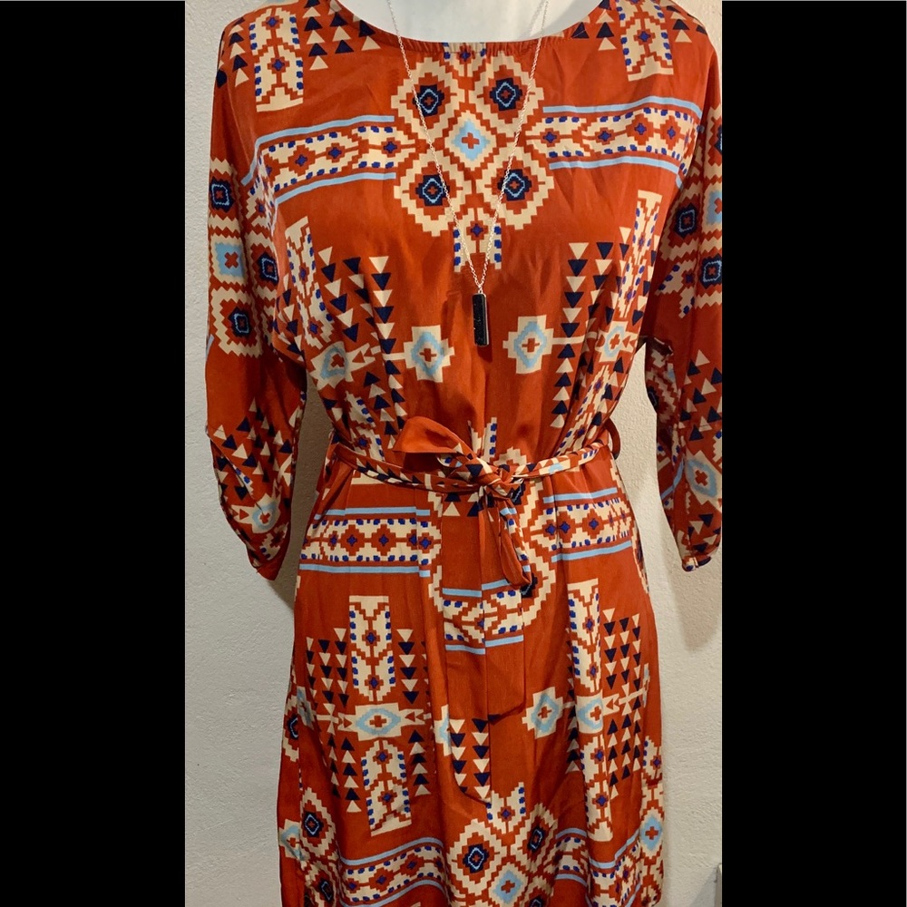 Freeway Print dress